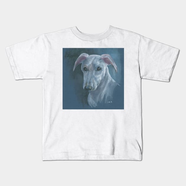 Whippet Kids T-Shirt by ingridslatter